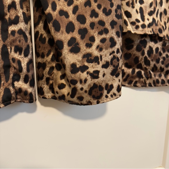 Dressed in LALA Leopard Print Pants & Jumpsuit Set Worn Once Perfect Condition - Picture 8 of 8